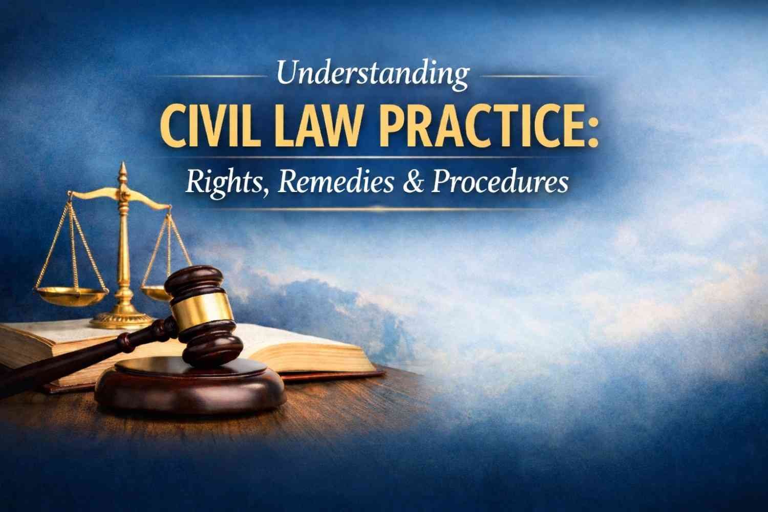 Understanding Civil Law Practice in India | Rights & Remedies